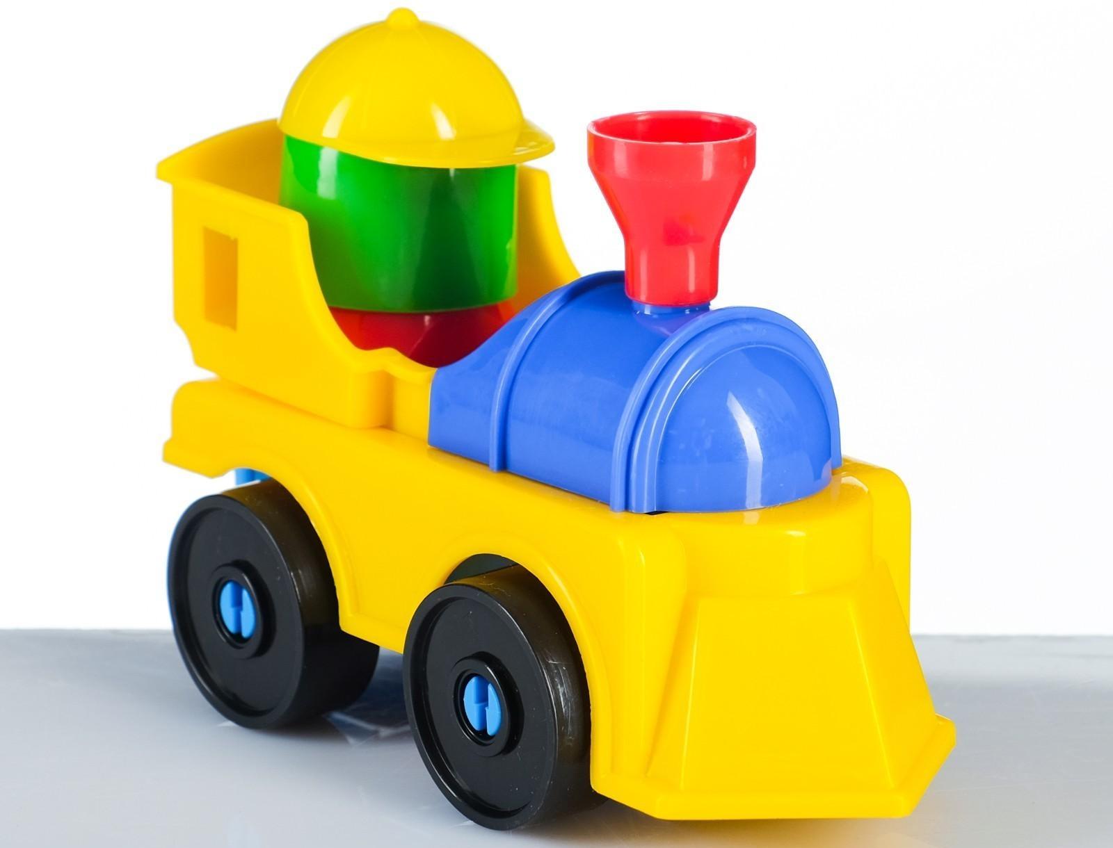 Паровоз 14 х 6 х 9 см, МИКС