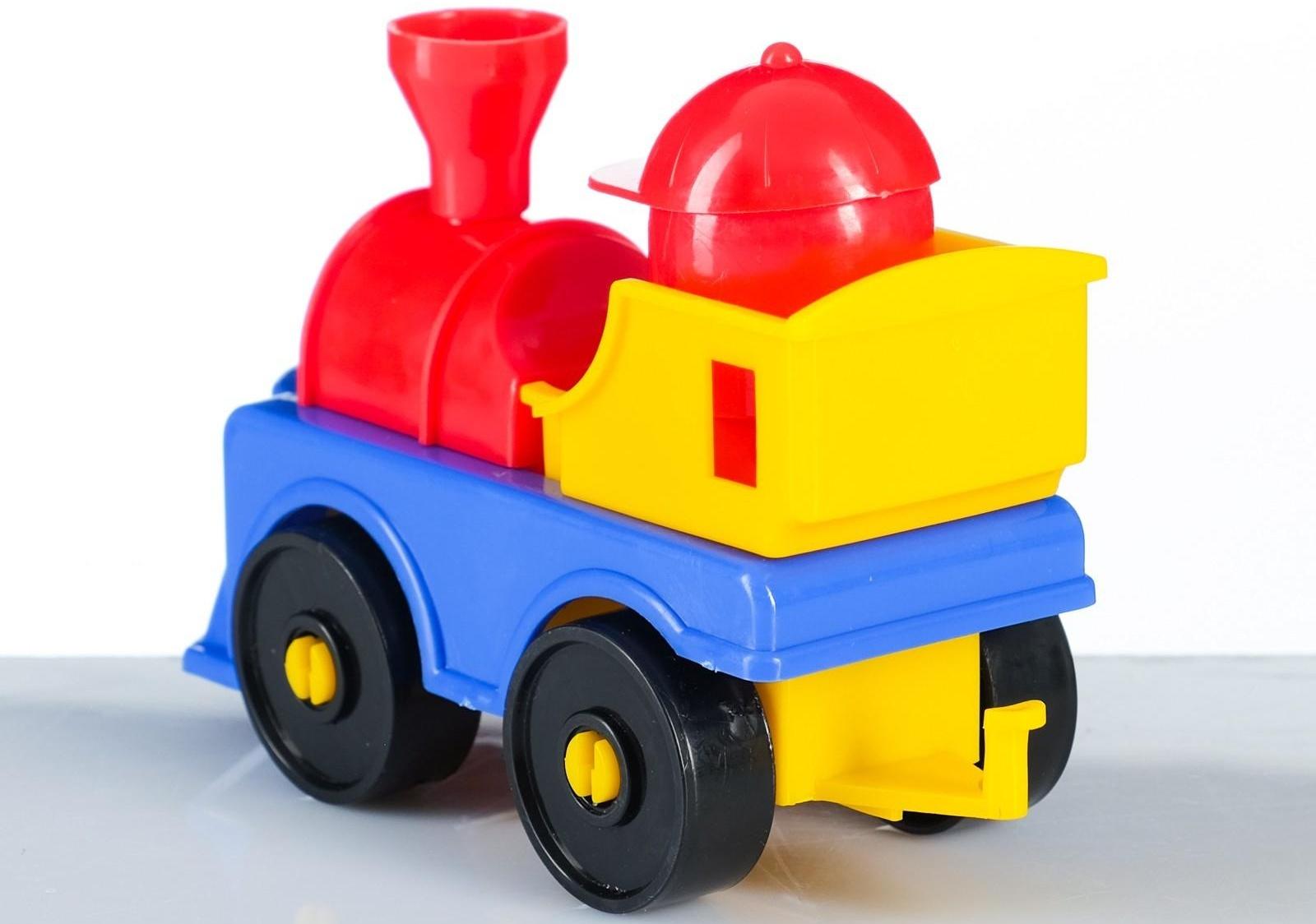 Паровоз 14 х 6 х 9 см, МИКС