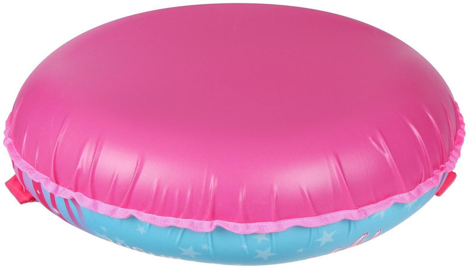 Тюбинг-ватрушка «Девочка», диаметр чехла 80 см, тент/оксфорд