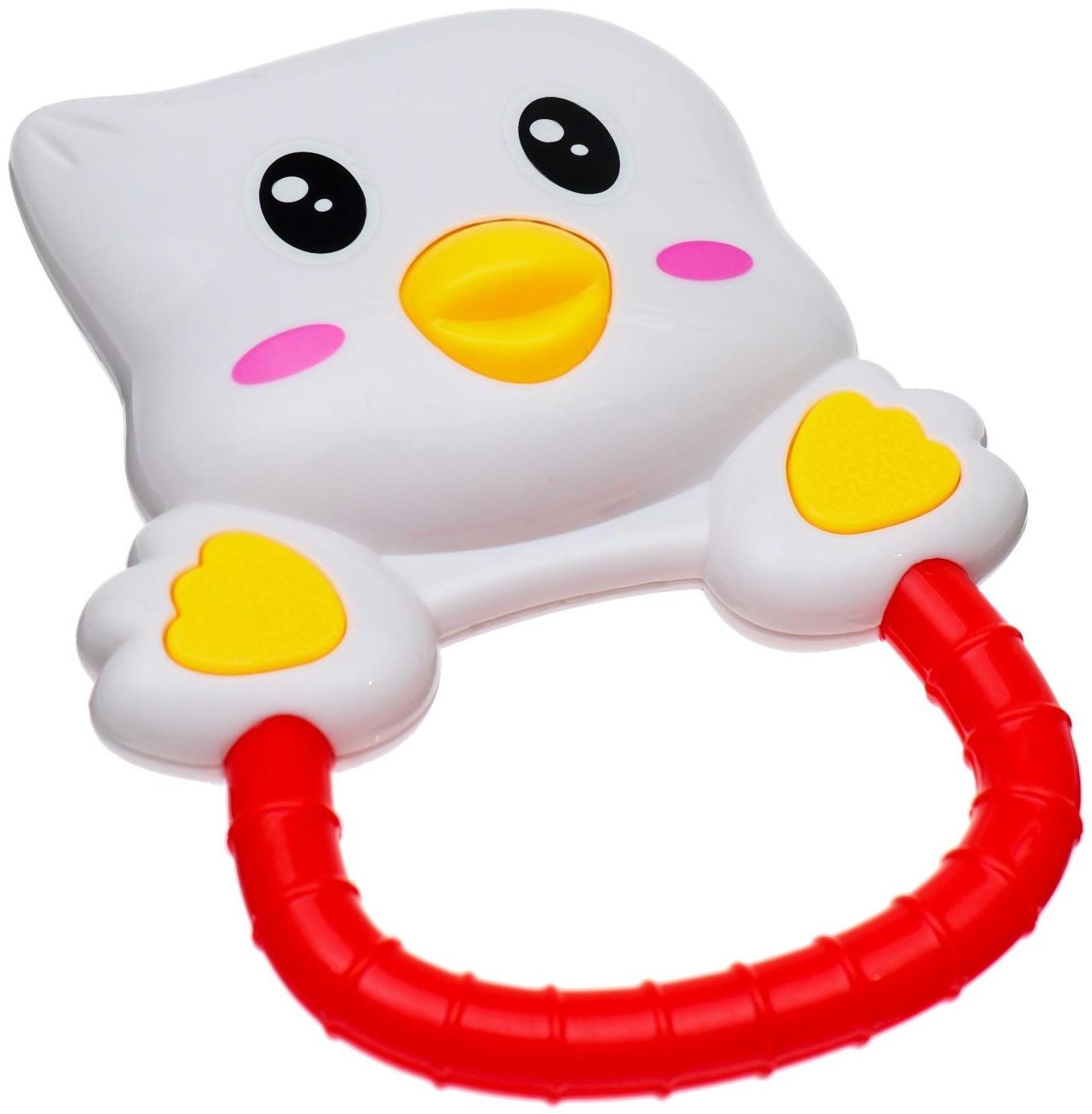 Погремушка «Цыпленок», цвет МИКС