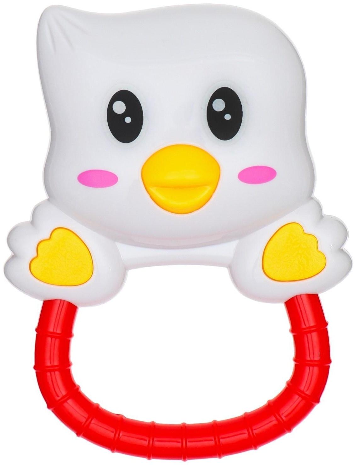 Погремушка «Цыпленок», цвет МИКС