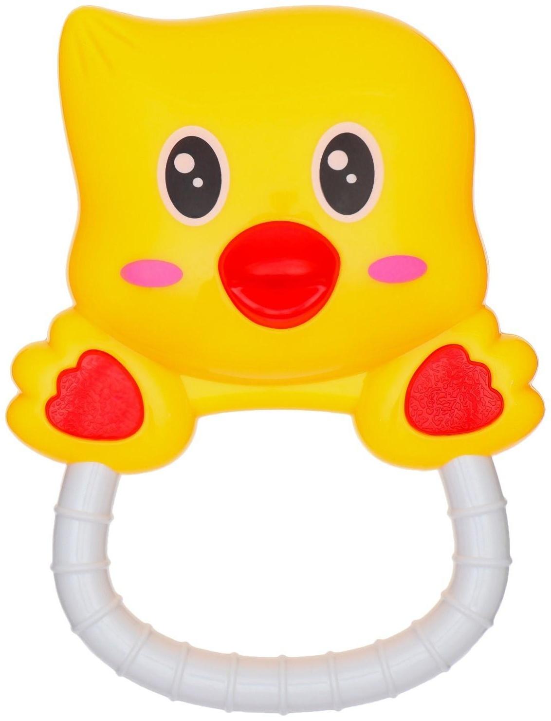 Погремушка «Цыпленок», цвет МИКС