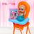 Кукла-модель шарнирная «Мама Стефания» с малышом, мебелью и аксессуарами, МИКС
