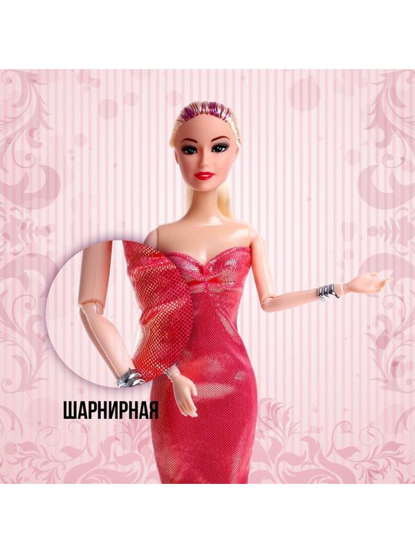 Кукла-модель шарнирная «Дженнифер» в платье, с аксессуарамм, МИКС
