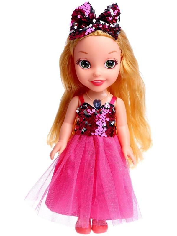 Кукла музыкальная «Сказочная Принцесса» в пышном платье, МИКС