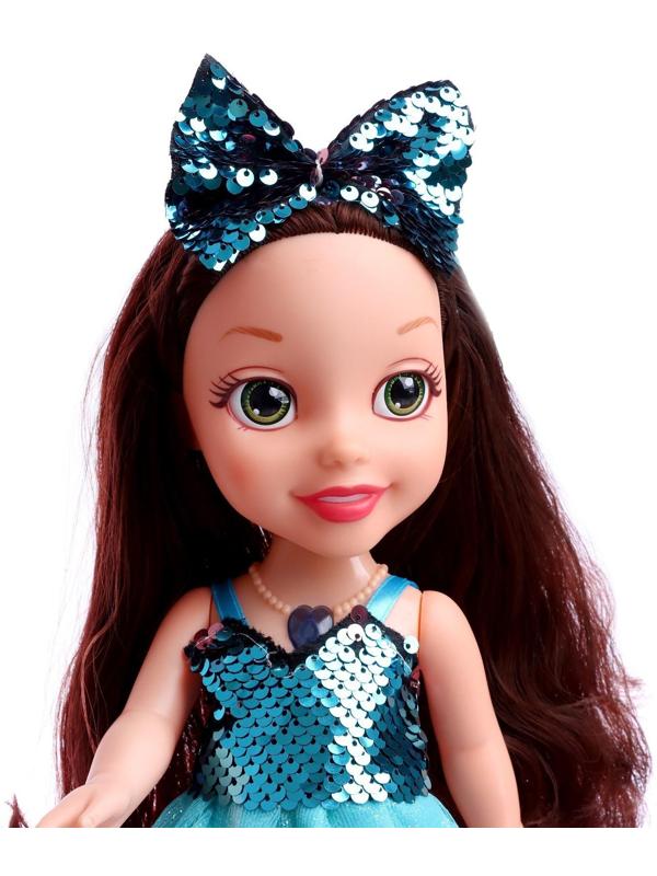 Кукла музыкальная «Сказочная Принцесса» в пышном платье, МИКС