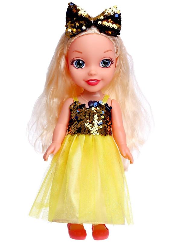 Кукла музыкальная «Сказочная Принцесса» в пышном платье, МИКС