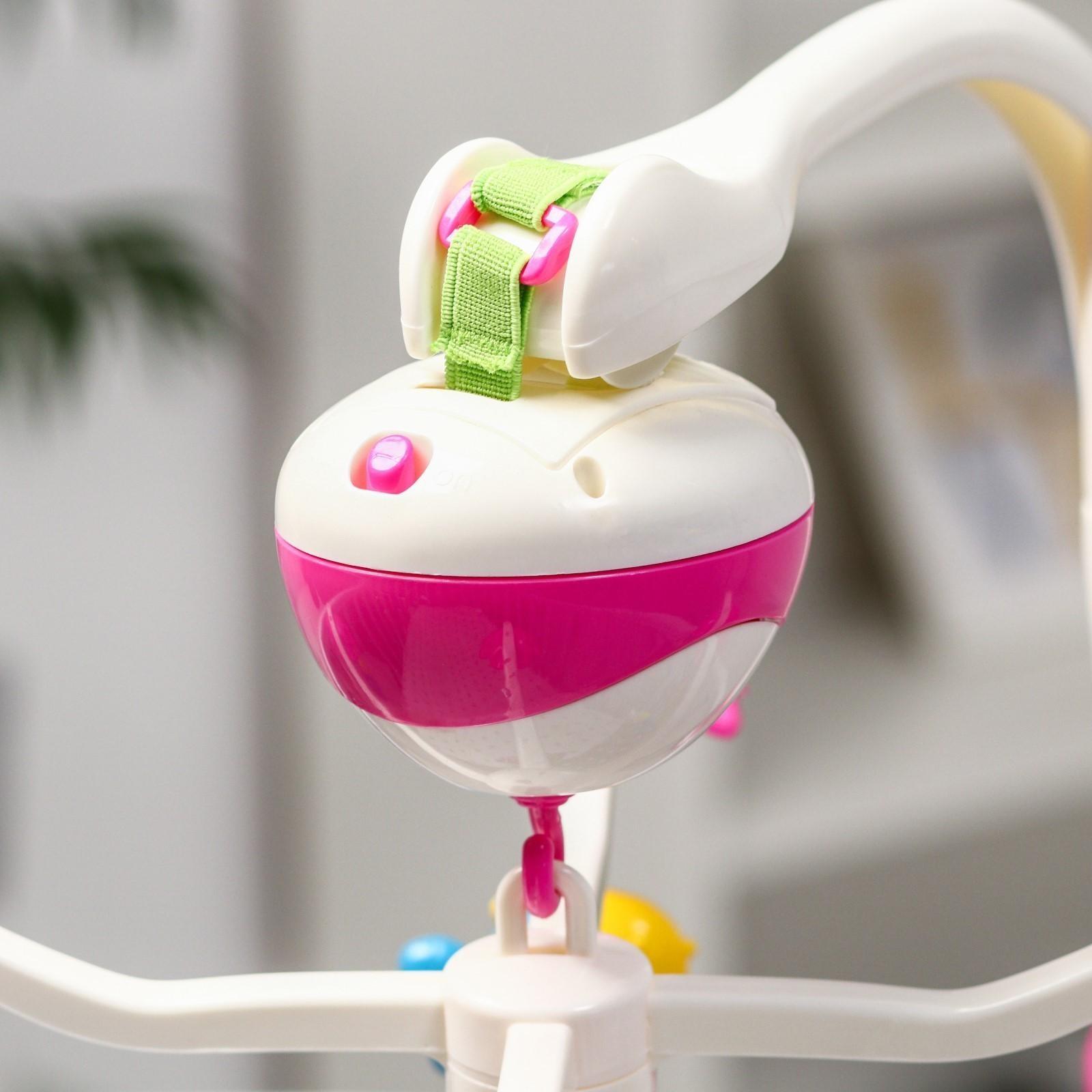 Мобиль музыкальный «Кораблик», на батарейках, виды МИКС