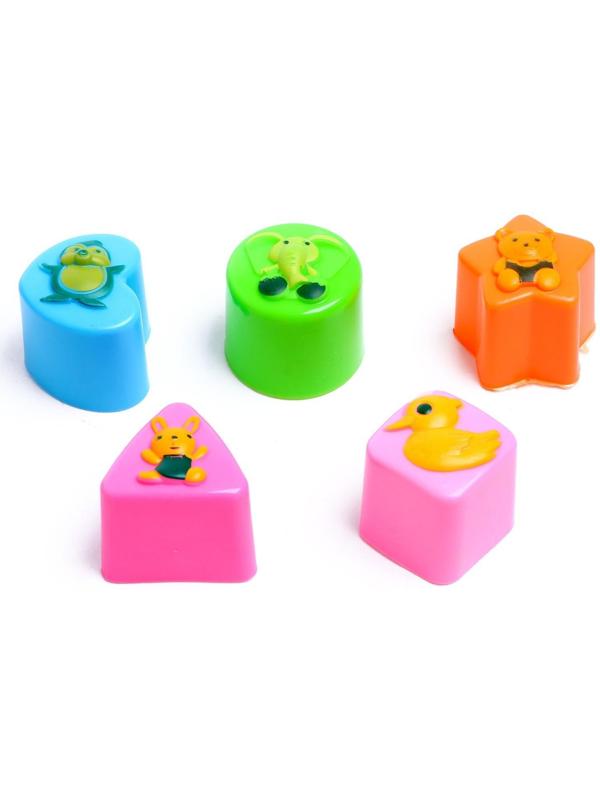 Каталка на верёвочке «Улитка», с сортером