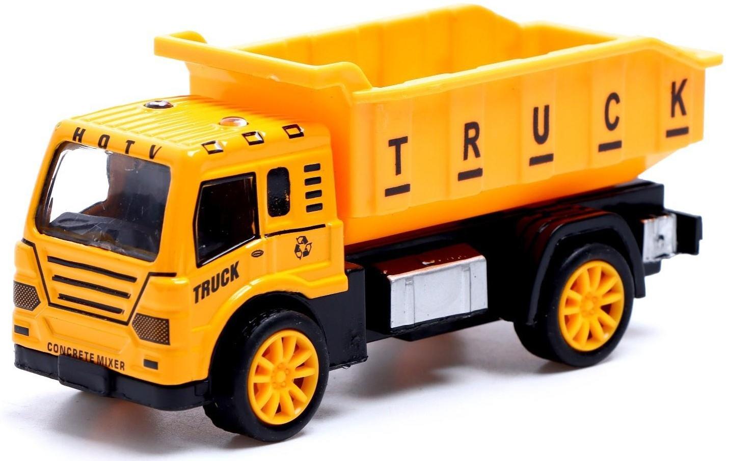 Набор металлических машин «Стройка», инерция, 3 штуки