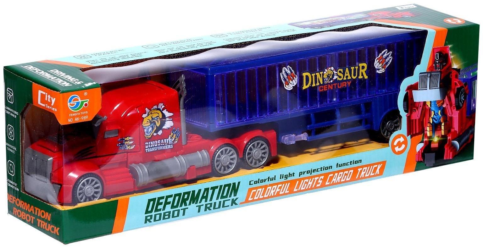 Робот «Грузовик», трансформируется, световые и звуковые эффекты