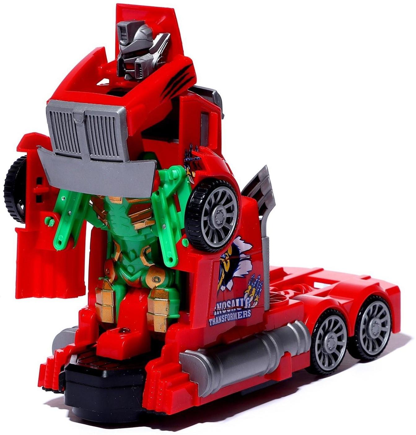 Робот «Грузовик», трансформируется, световые и звуковые эффекты