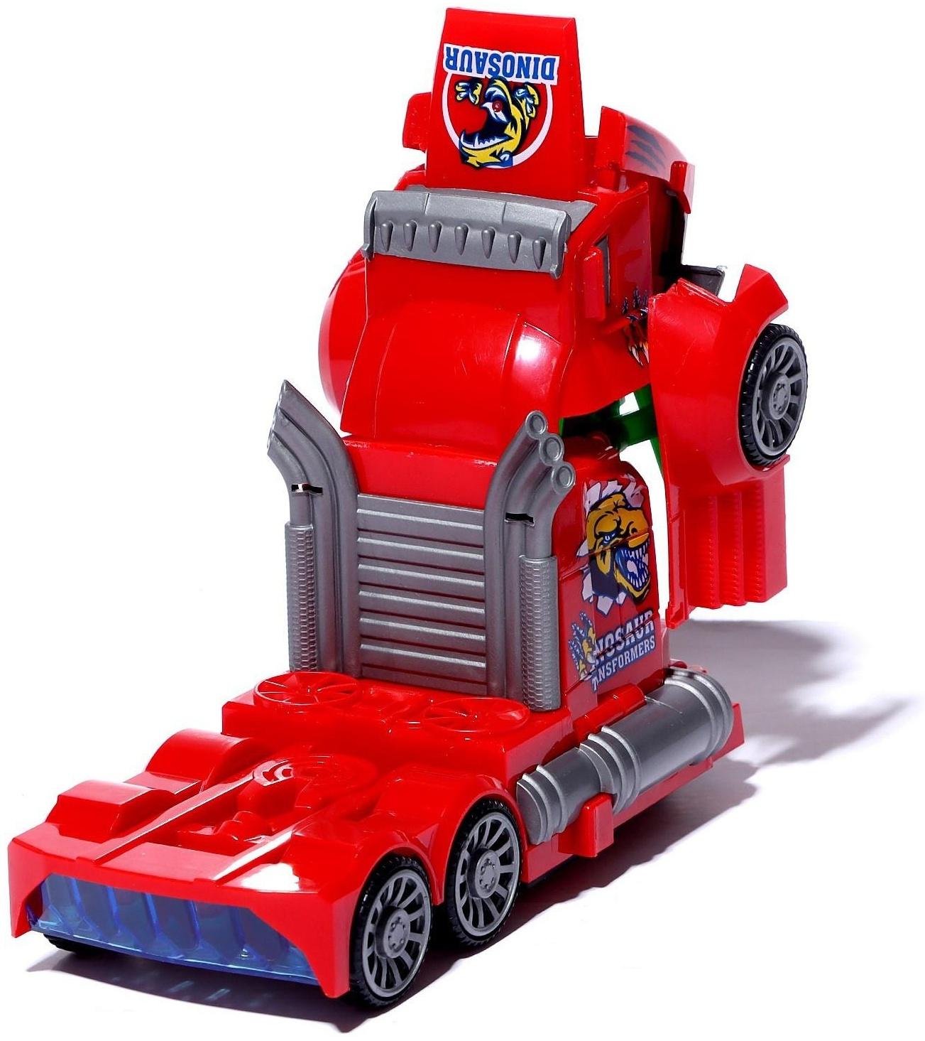 Робот «Грузовик», трансформируется, световые и звуковые эффекты