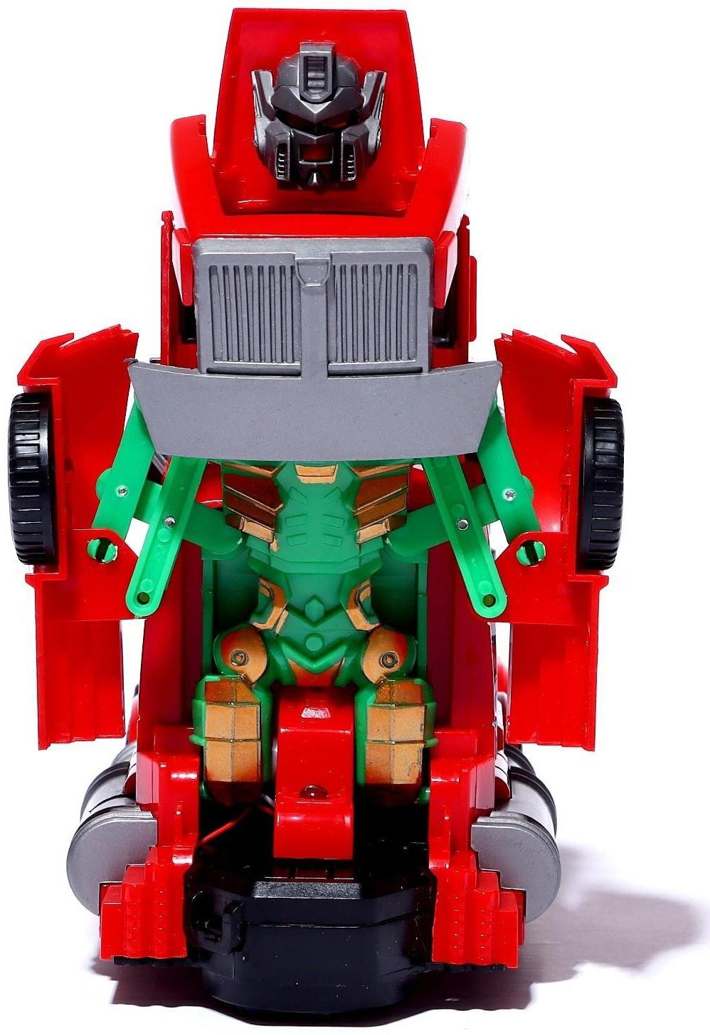 Робот «Грузовик», трансформируется, световые и звуковые эффекты