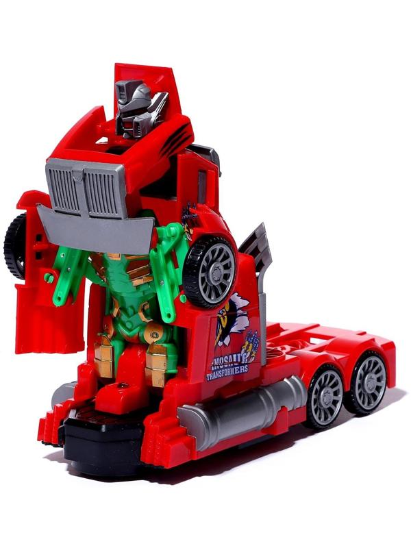 Робот «Грузовик», трансформируется, световые и звуковые эффекты