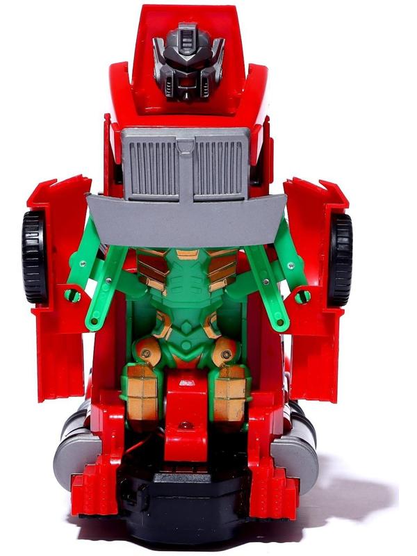 Робот «Грузовик», трансформируется, световые и звуковые эффекты
