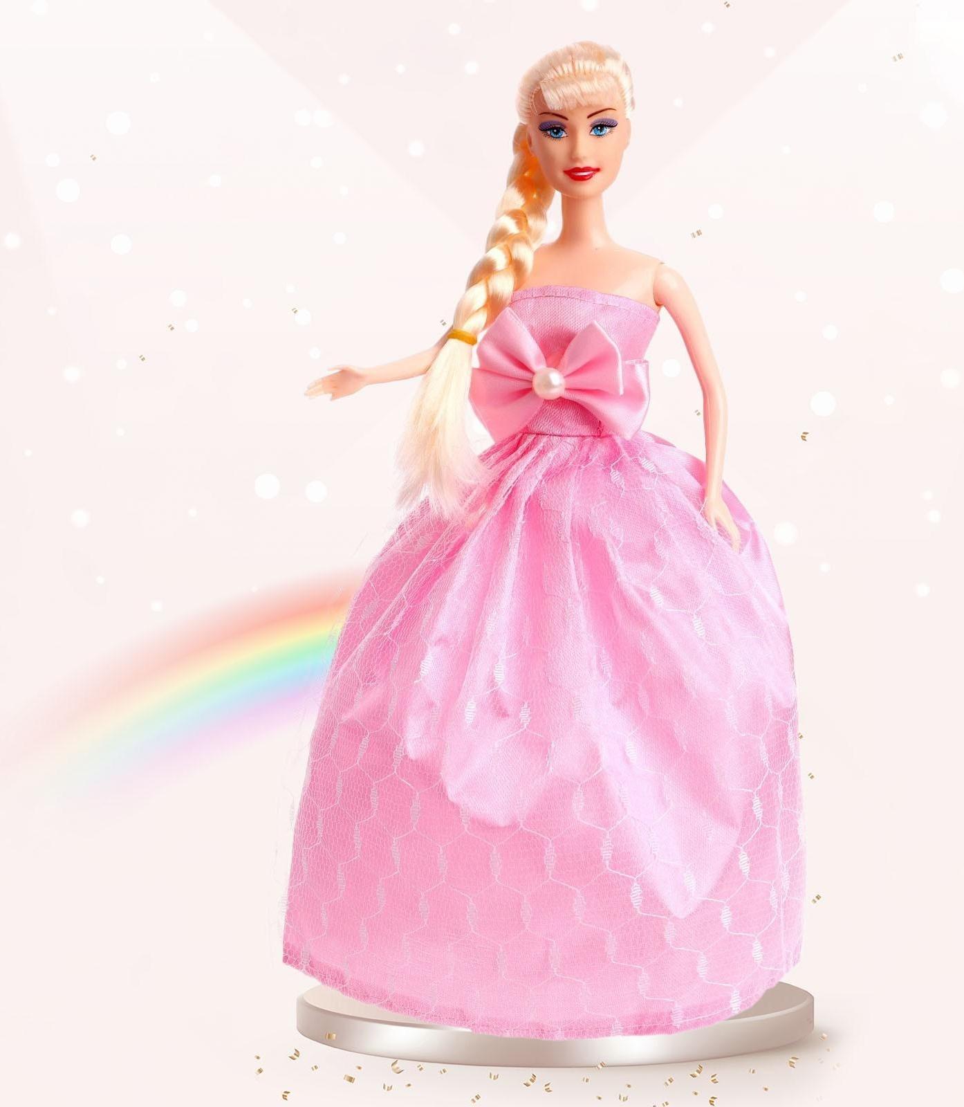 Кукла-модель «Лиза» в платье, МИКС