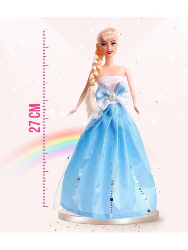 Кукла-модель «Лиза» в платье, МИКС