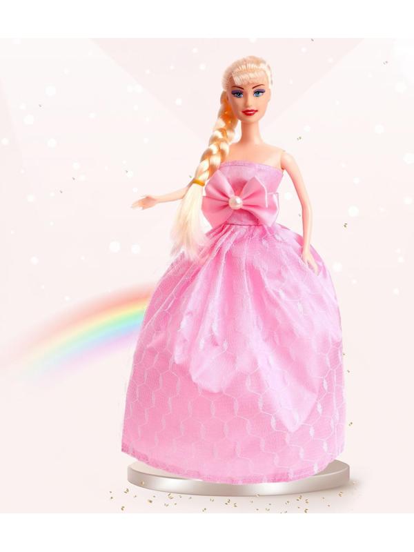 Кукла-модель «Лиза» в платье, МИКС