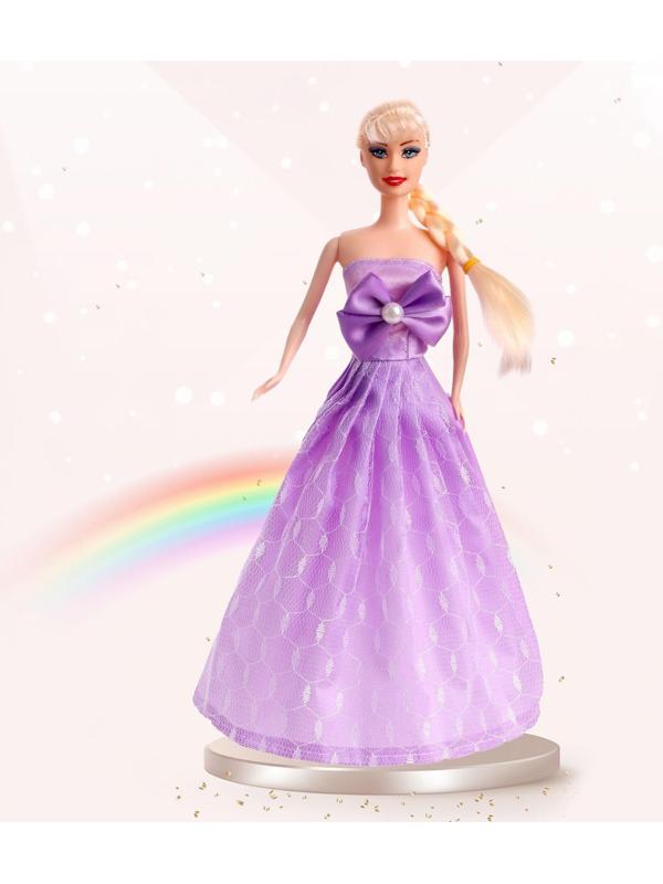 Кукла-модель «Лиза» в платье, МИКС