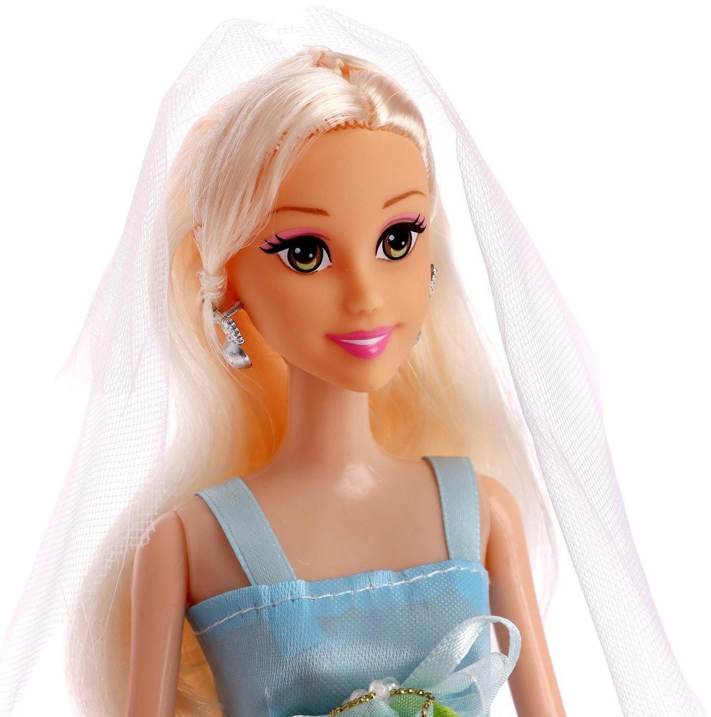 Кукла-модель «Анастасия» в платье, МИКС