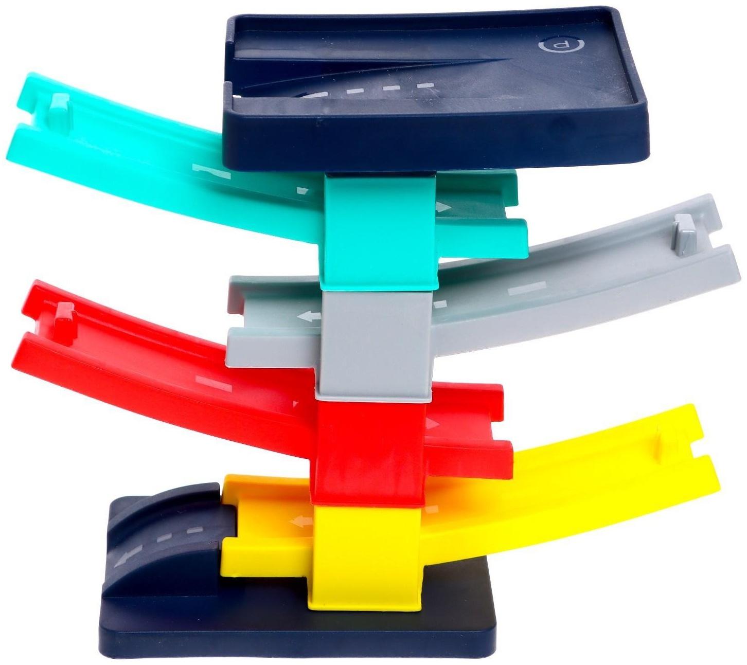 Автотрек «Гонки по склону» с 4 машинками