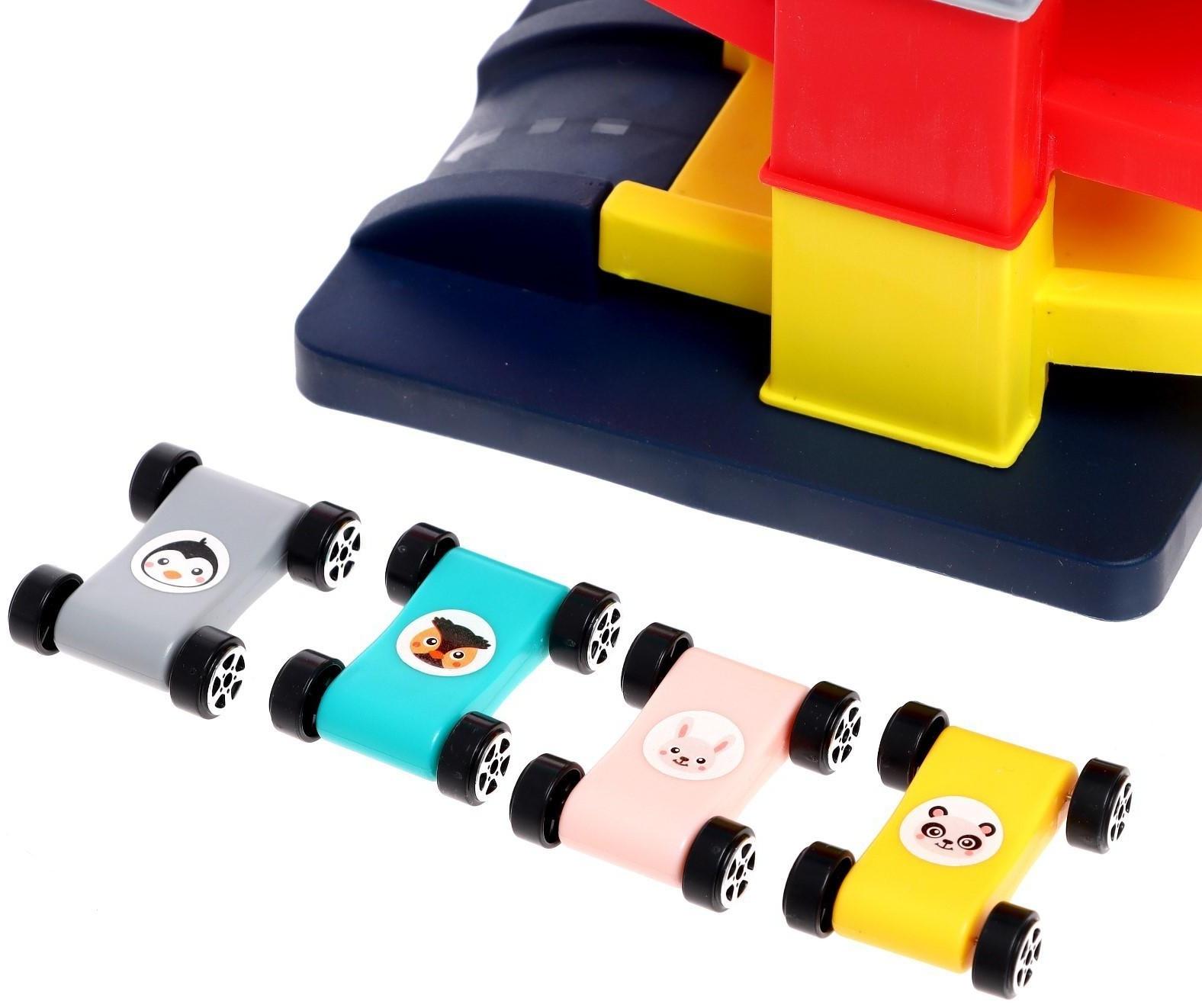 Автотрек «Гонки по склону» с 4 машинками