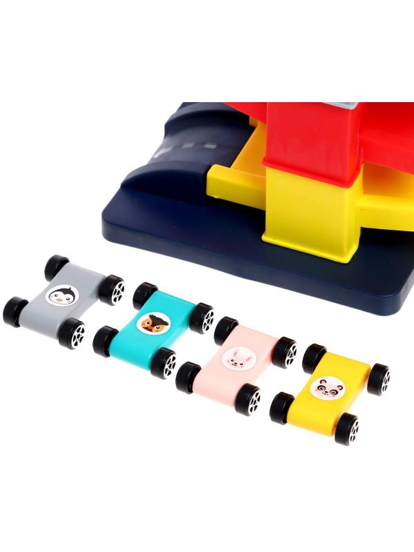 Автотрек «Гонки по склону» с 4 машинками