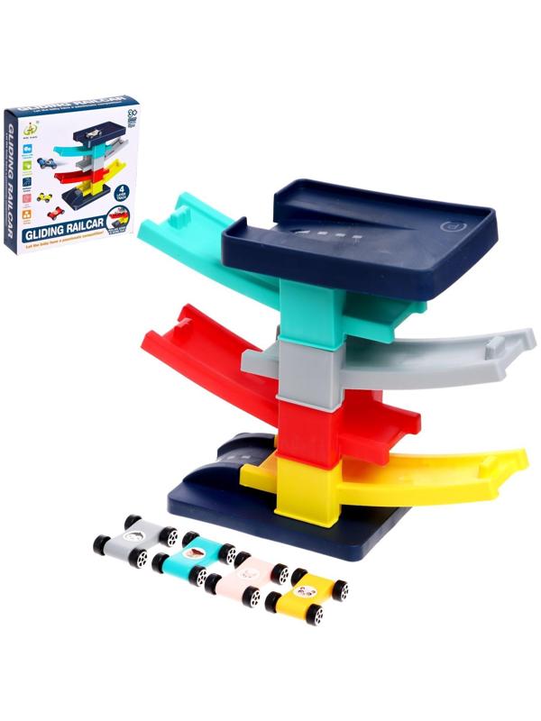 Автотрек «Гонки по склону» с 4 машинками