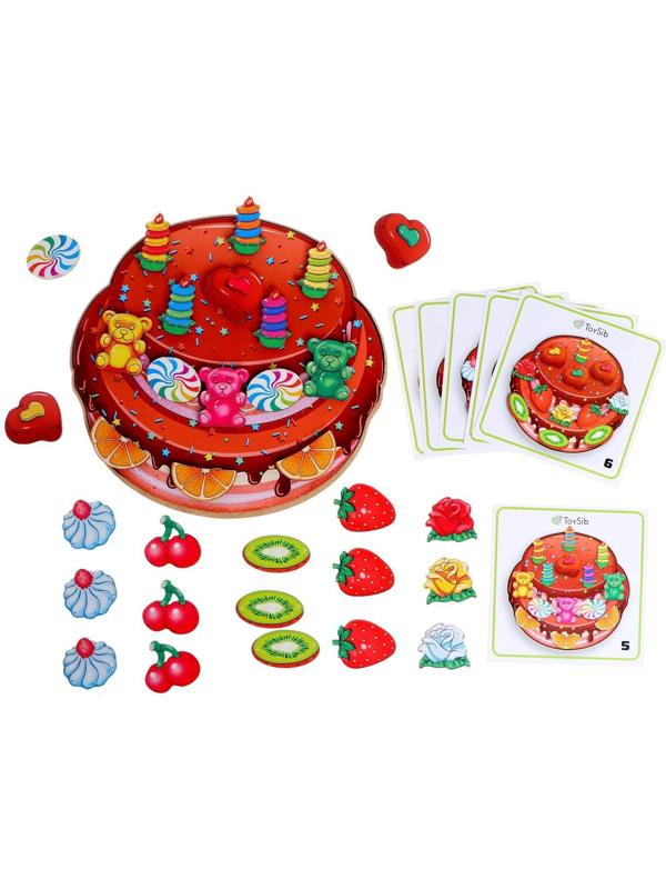 Магнитная игра «Тортик»