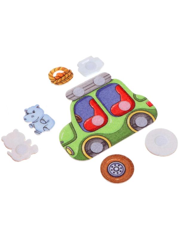 Мини-игра из фетра «Машинка»