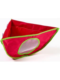 Сетка для хранения игрушек в ванной, цвет розовый