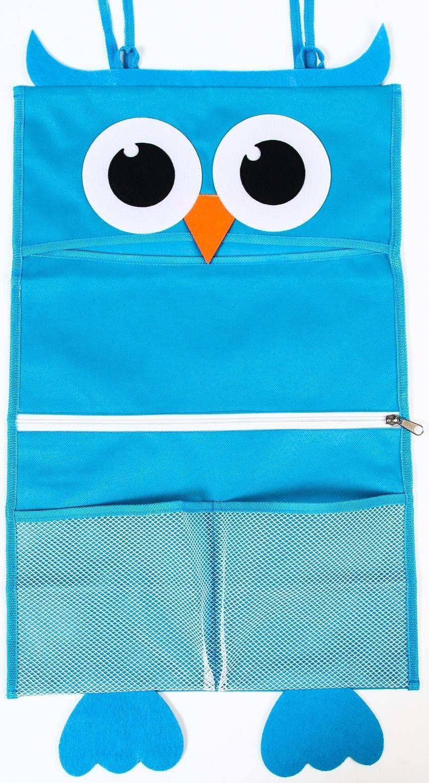 Сетка для хранения игрушек в ванной на завязках «Сова»