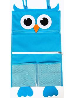 Сетка для хранения игрушек в ванной на завязках «Сова»