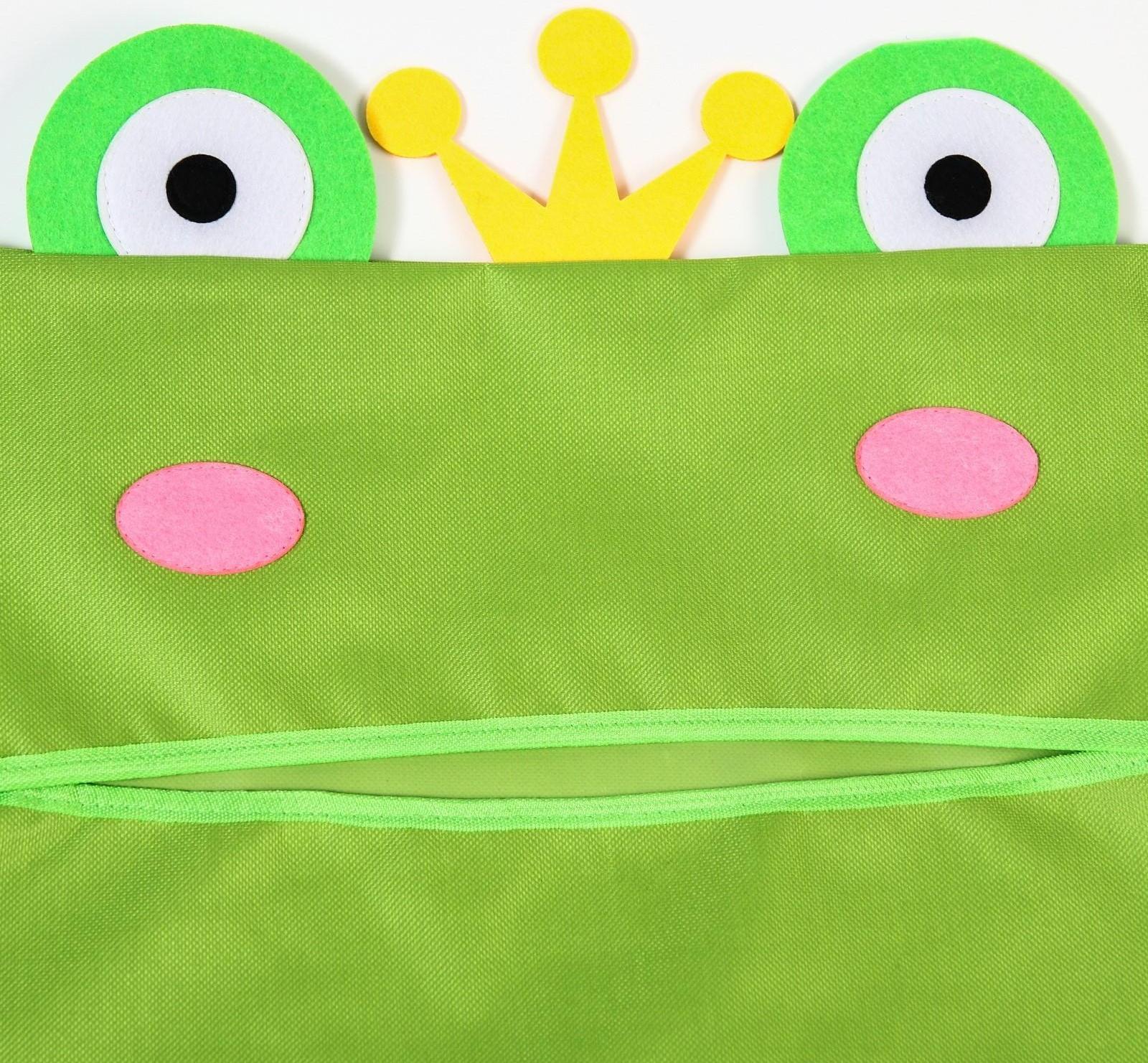 Сетка для хранения игрушек в ванной на завязках «Лягушка»