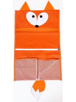 Сетка для хранения игрушек в ванной на завязках «Лисичка»