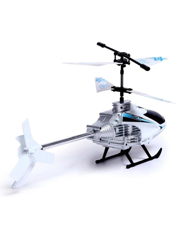 Вертолёт радиоуправляемый SKY, со световыми эффектами, цвет белый