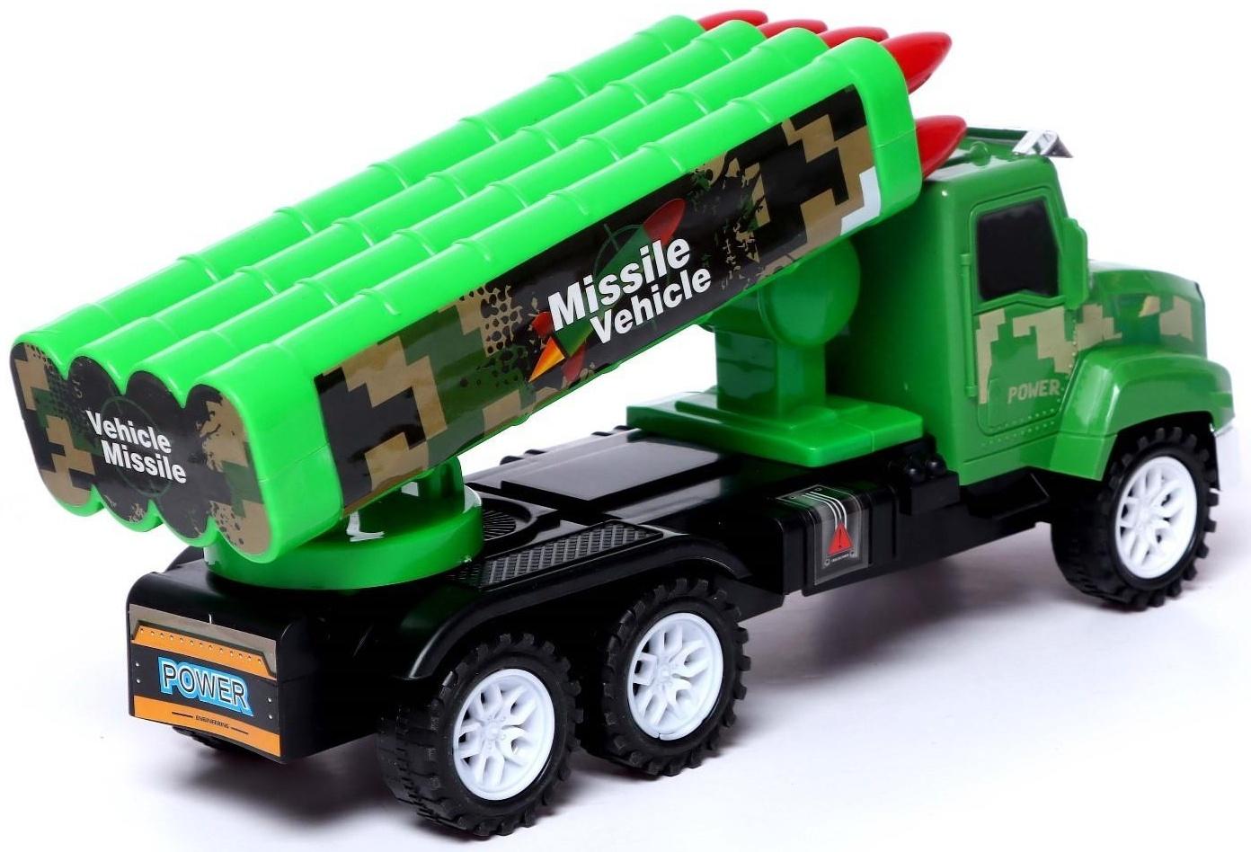 Грузовик инерционный «Ракетница»