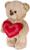 Мягкая игрушка «Мишка Добряшка с сердцем», 25 см