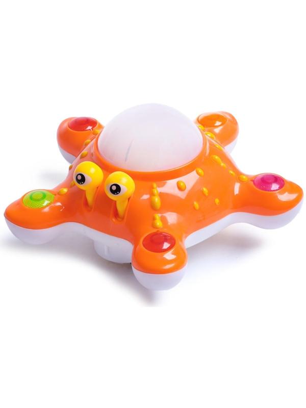 Игрушка музыкальная «Морская звезда», световые и звуковые эффекты, цвета МИКС