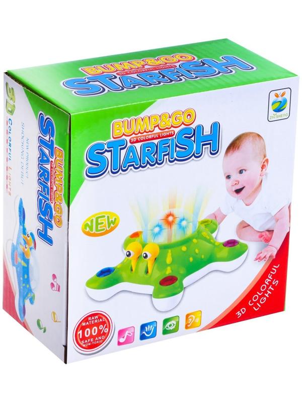 Игрушка музыкальная «Морская звезда», световые и звуковые эффекты, цвета МИКС