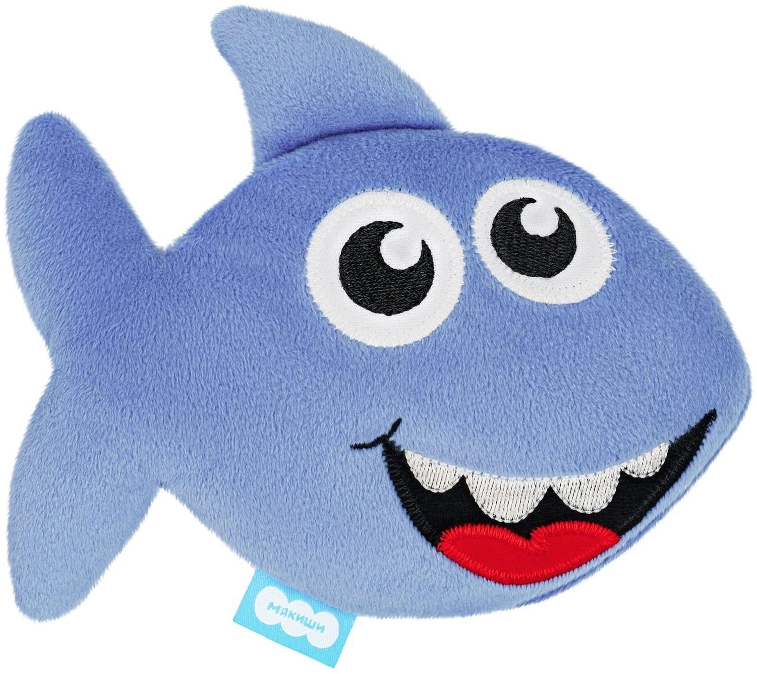 Развивающая игрушка-грелка «Акула Шарк» с вишнёвыми косточками