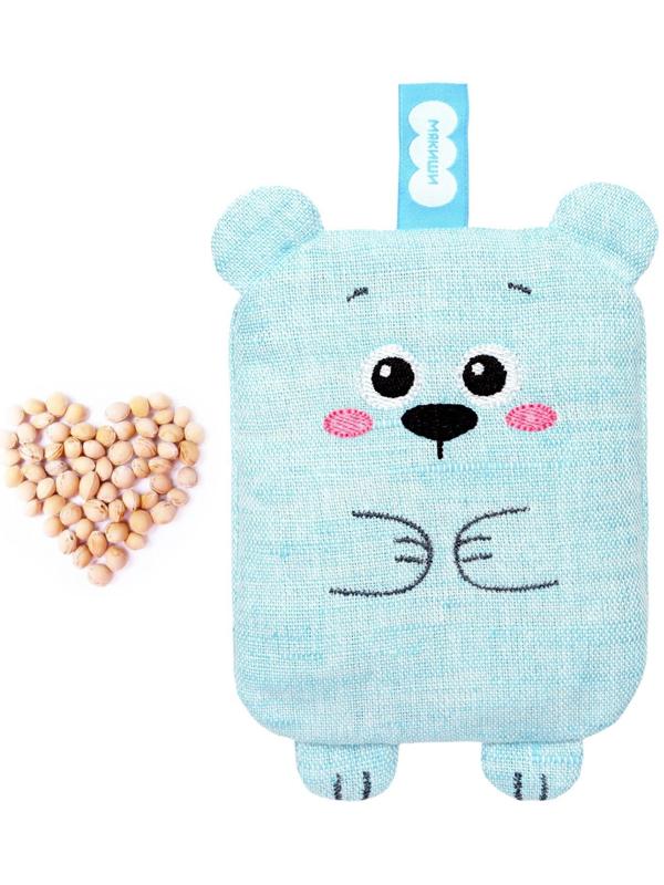 Развивающая игрушка-грелка «Мишка Крошка» с вишнёвыми косточками