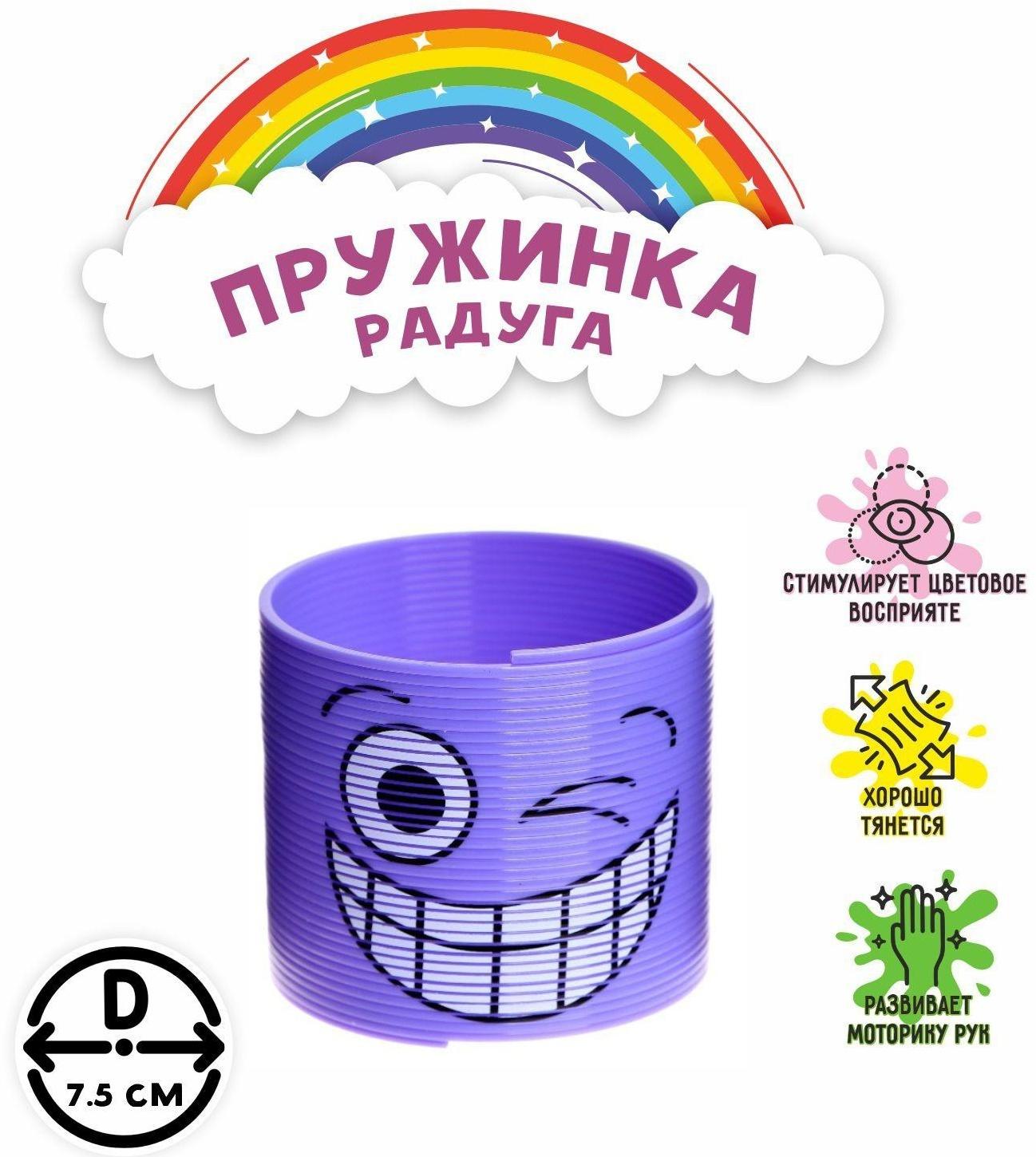 Пружинка-радуга «Мордочки», виды МИКС