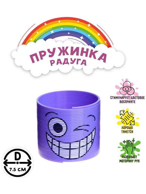 Пружинка-радуга «Мордочки», виды МИКС