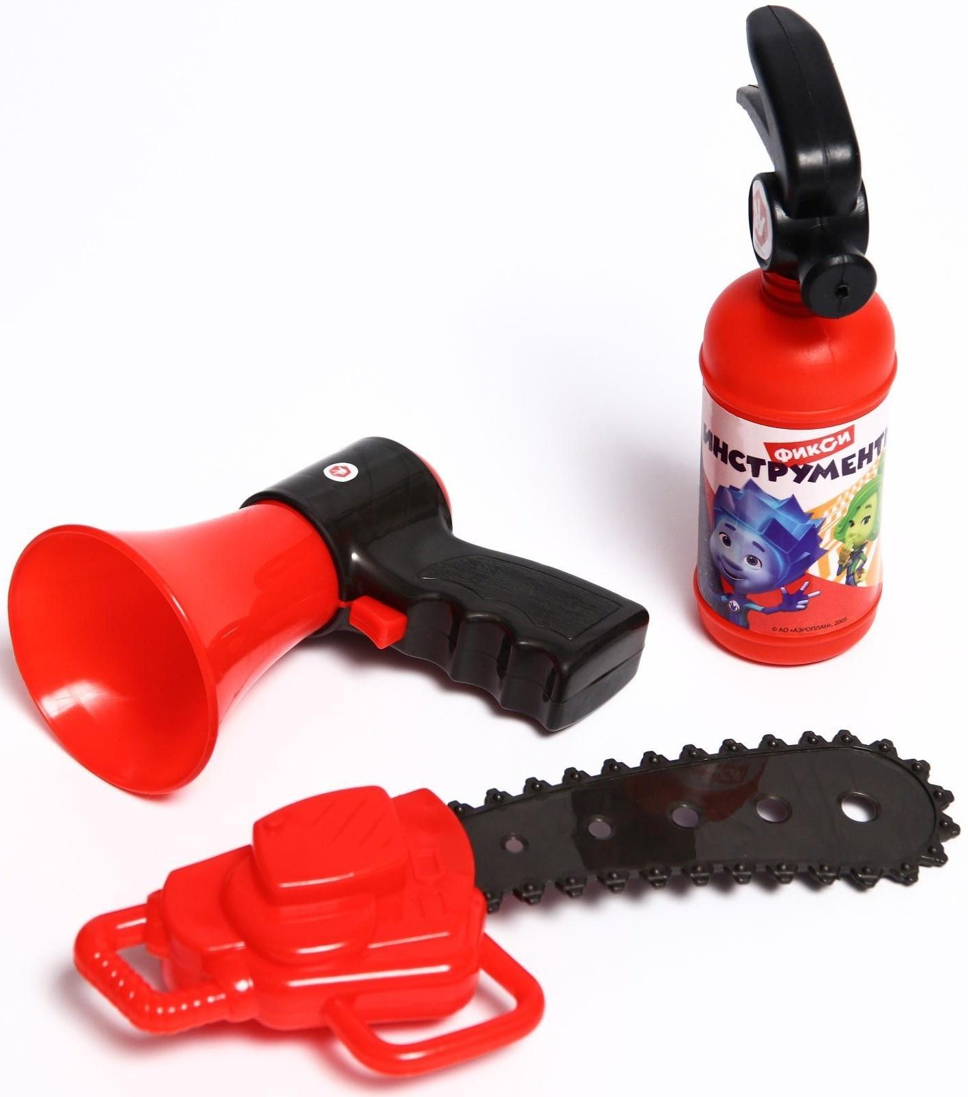 Набор пожарника с каской ФИКСИКИ 