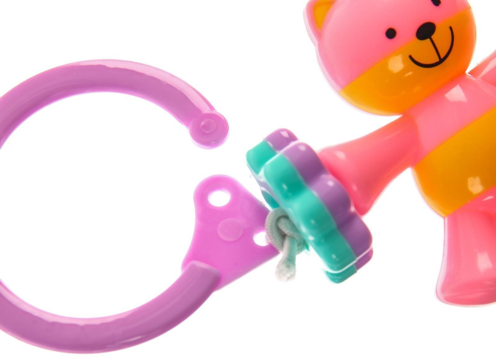 Растяжка на коляску/кроватку «Котик», 3 игрушки, цвет МИКС