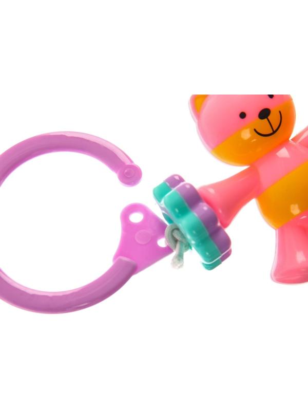 Растяжка на коляску/кроватку «Котик», 3 игрушки, цвет МИКС