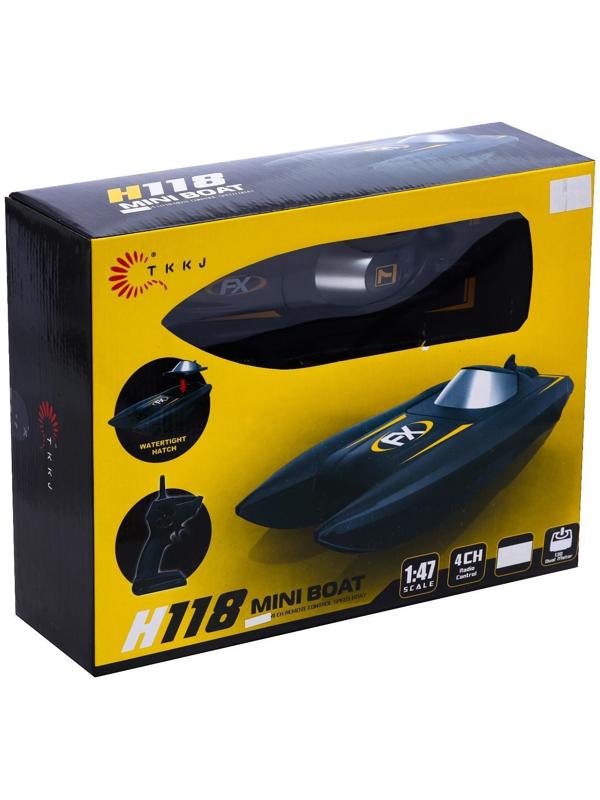 Катер радиоуправляемый H118, работает от аккумулятора