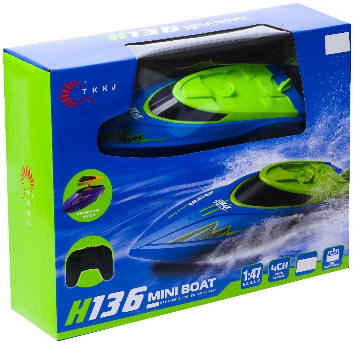 Катер радиоуправляемый «Скорость», работает от батареек